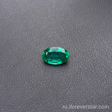 Натуральные зеленые изумруды Стандартные овальные Zambian Emeralds